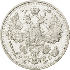 Monnaie, Russie, Nicholas II, 15 Kopeks, 1915, Saint-Petersburg, SPL, Argent