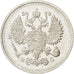 Coin, Russia, Nicholas II, 10 Kopeks, 1914, Saint-Petersburg, MS(63), Silver