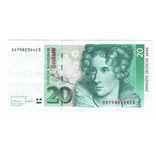 Banknote, GERMANY - FEDERAL REPUBLIC, 20 Deutsche Mark, 1993, 1993-10-01