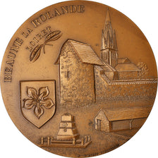 Francja, Medal, Ville de Beaune la Rolande, Loiret, Geografia, 1988, Rousseau