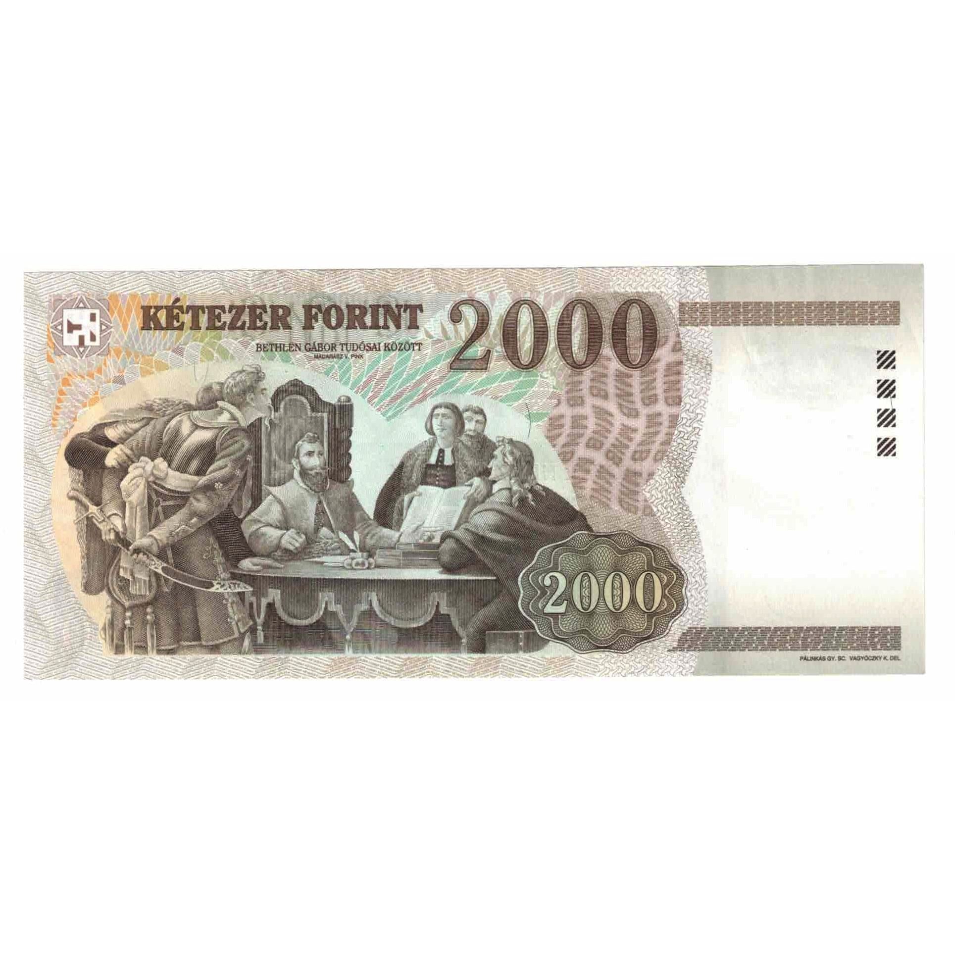 Banknote, Hungary, 2000 Forint, 1998, KM:181a, UNC(63)