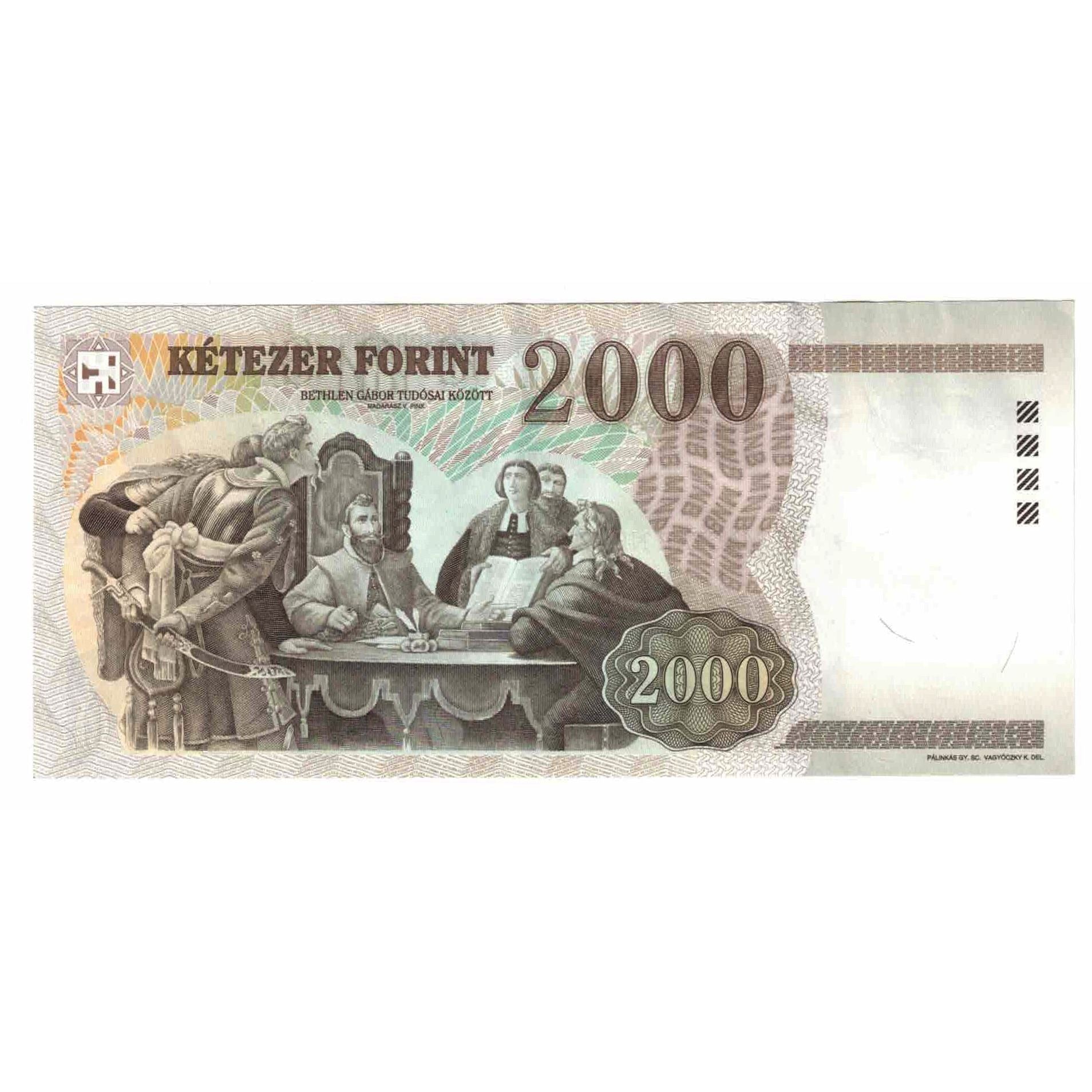Billete, 2000 Forint, 1998, Hungría, KM:181a, EBC