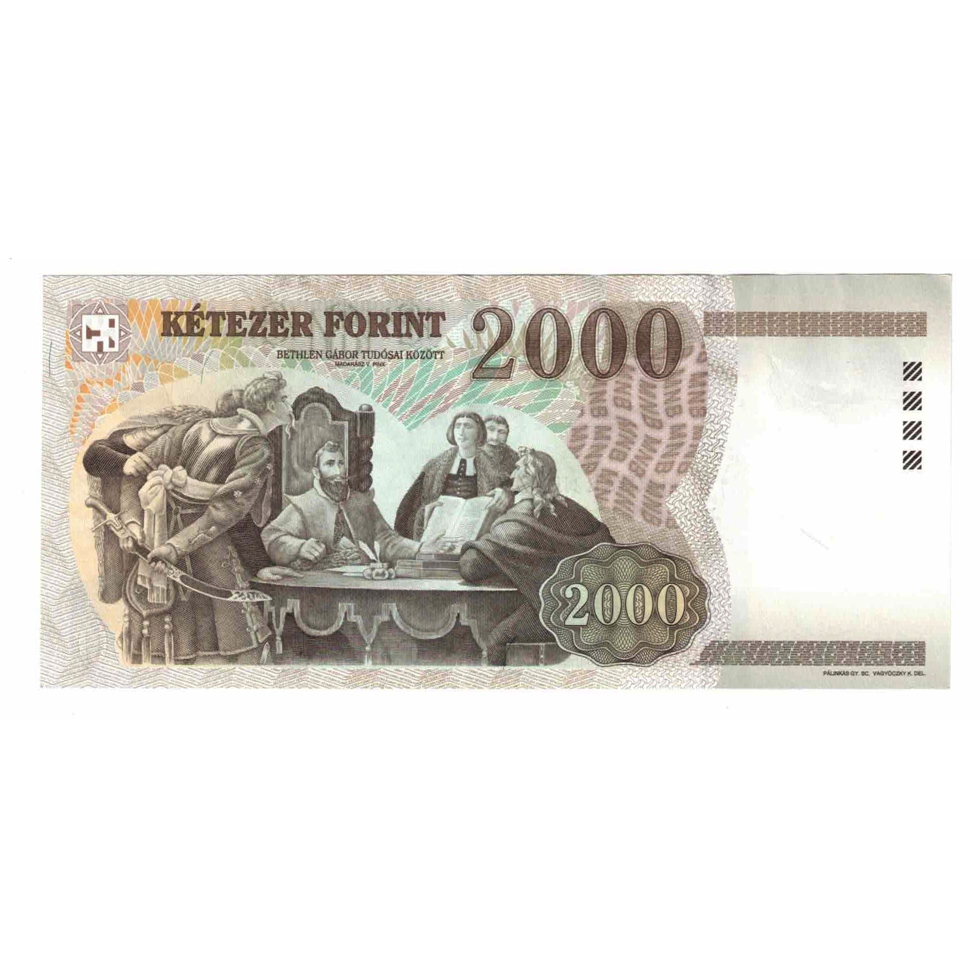 Billete, 2000 Forint, 1998, Hungría, KM:181a, EBC