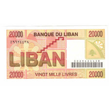Biljet, Libanon, 20,000 Livres, KM:72, NIEUW