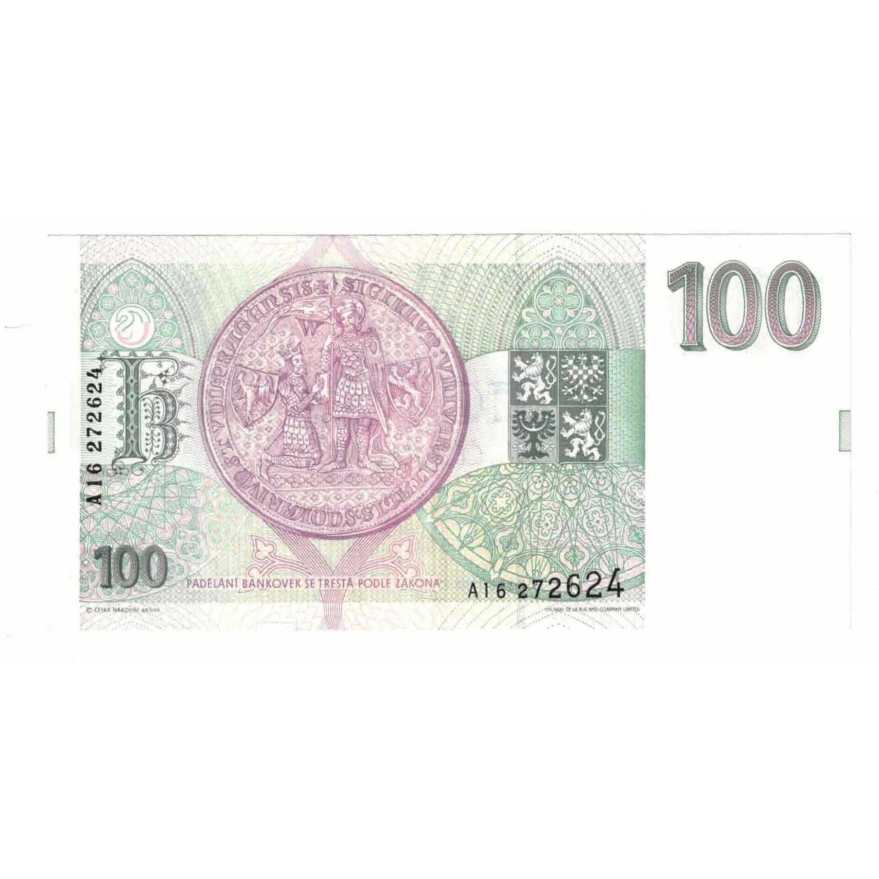 Banconote, Repubblica Ceca, 100 Korun, 1993, KM:5a, FDS