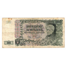 Banknote, Austria, 100 Schilling, 1954, 1954-01-02, KM:133a, VF(20-25)