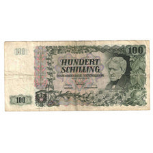 Geldschein, Österreich, 100 Schilling, 1954, 1954-01-02, KM:133a, S