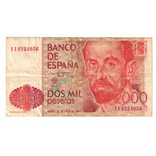 Banknote, Spain, 2000 Pesetas, 1980, 1980-07-22, KM:159, EF(40-45)