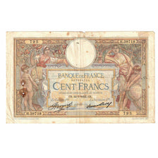 France, 100 Francs, Luc Olivier Merson, 1933, H.38718, VG(8-10), Fayette:24.12