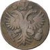 Moneda, Rusia, Denga, 1/2 Kopek, 1751, MBC, Cobre, KM:188