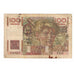 Francia, 100 Francs, Jeune Paysan, 1953, F.513, BB, Fayette:28.35, KM:128d