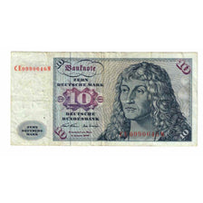 Banknote, GERMANY - FEDERAL REPUBLIC, 10 Deutsche Mark, 1970, 1970-01-02