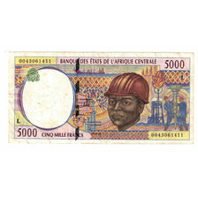 Banknote, Central African States, 500 Francs, 1994-2001, KM:406a, AU(55-58)