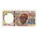Banknote, Central African States, 500 Francs, 1994-2001, KM:406a, AU(55-58)