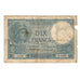 Francja, 10 Francs, Minerve, 1917, S.3270, AG(1-3), Fayette:06.02, KM:73a
