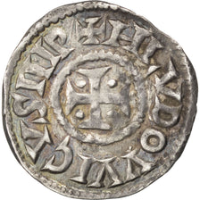 FRANCE, Denarius, AU(50-53), Silver, Nouchy #5, Prou #1016var, 1.69
