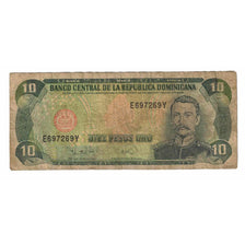 Banknote, Dominican Republic, 10 Pesos Oro, 1995, KM:148a, VF(20-25)