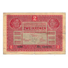 Banknote, Austria, 2 Kronen, 1917, 1917-03-01, KM:21, EF(40-45)