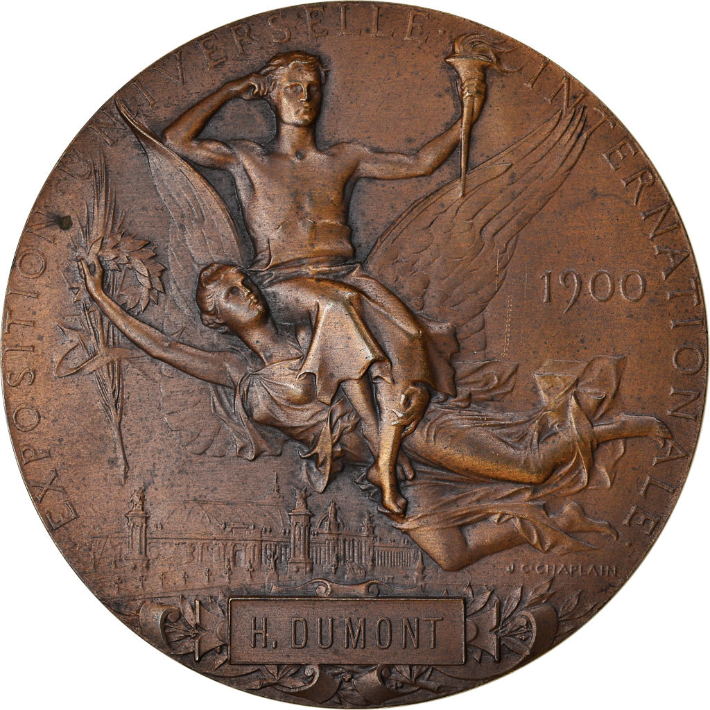 France, Medal, Exposition Universelle Internationale de 1900, Paris, 1900