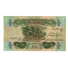 Banknote, Iraq, 1/4 Dinar, 1979, KM:67a, EF(40-45)