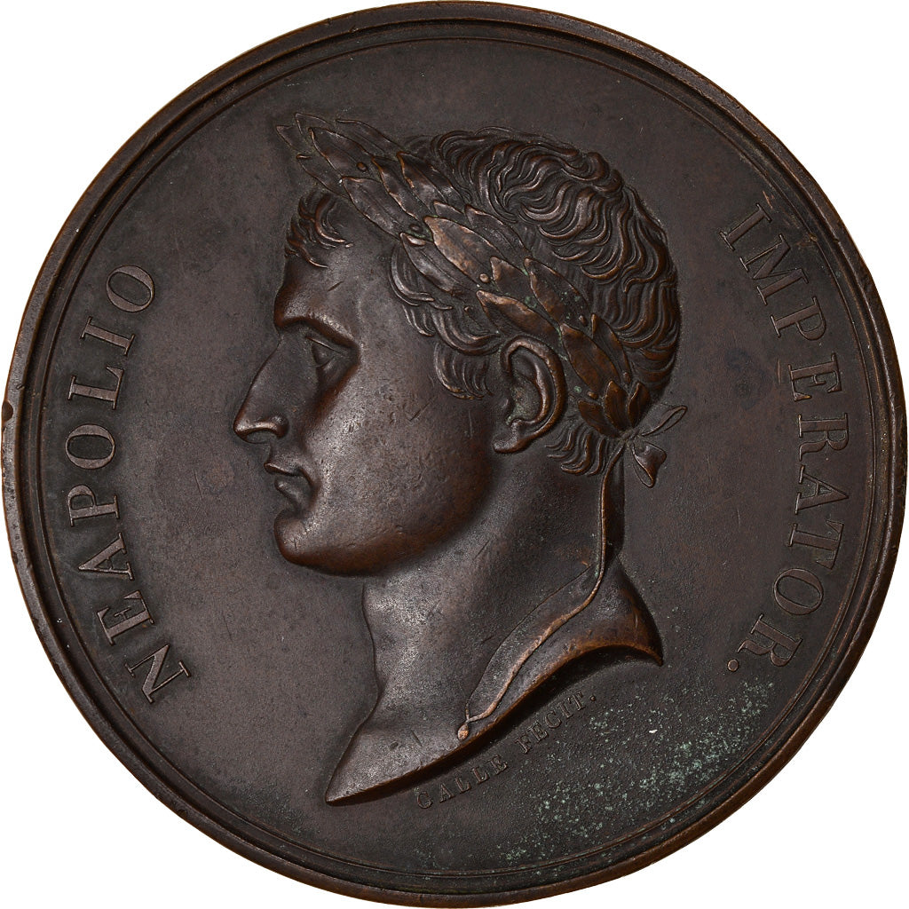 Francja, Medal, Napoleon I, Neapolio, Imperator, Festa per l'Incoronazione