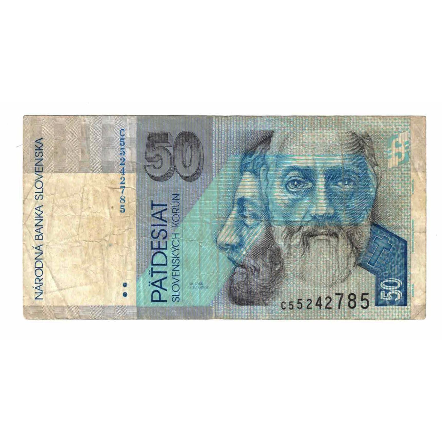 Banknote, Slovakia, 50 Korun, 1995, 1995-06-01, KM:21b, VF(20-25)