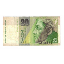 Banknote, Slovakia, 20 Korun, 1997, 1997-10-31, KM:20c, VF(20-25)