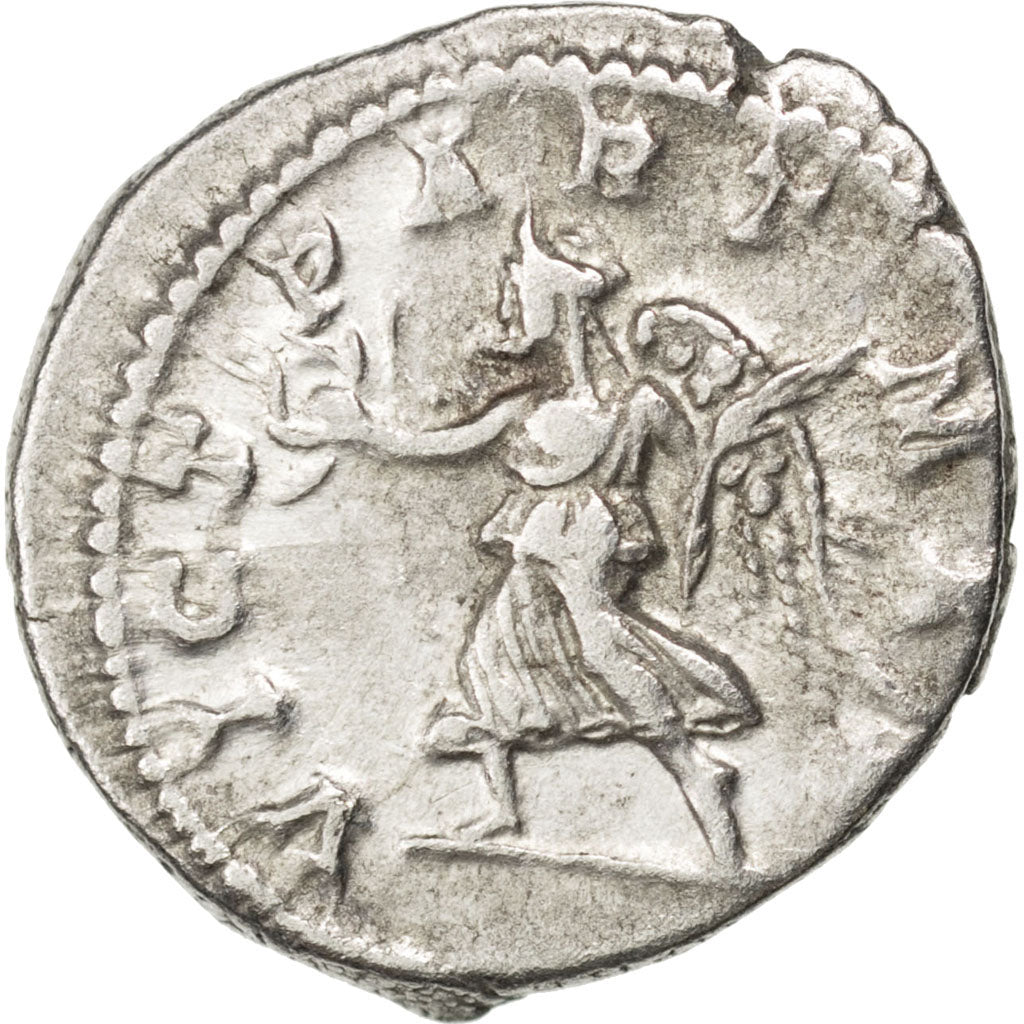 Caracalla, Denarius, Roma, AU(50-53), Silver, RIC #144b, 3.62
