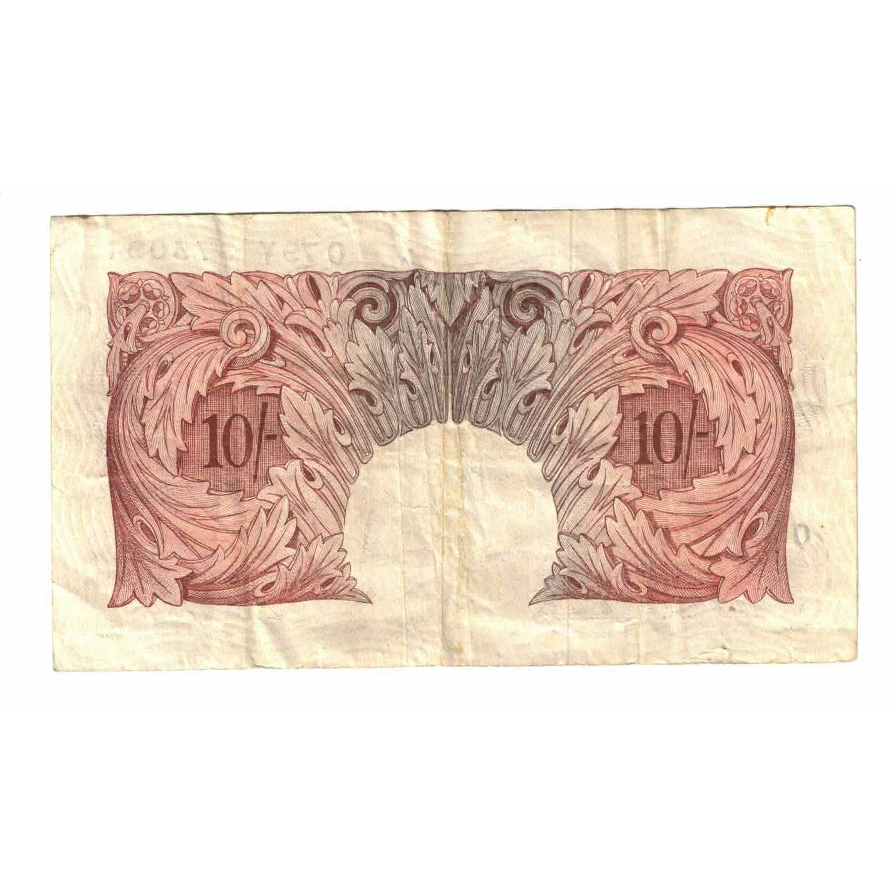 Banknote, Great Britain, 10 Shillings, 1955-1960, KM:368c, EF(40-45)