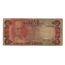Banknote, Sierra Leone, 2 Leones, 1974, 1974-04-19, KM:6a, VF(20-25)