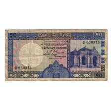 Banknote, Sri Lanka, 50 Rupees, 1982, 1982-01-01, KM:94a, VF(20-25)