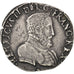 FRANCE, Demi Teston, 1560, Grenoble, EF(40-45), Silver, Sombart #4598, 4.71