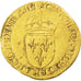 Coin, France, Ecu d'or, 1564, La Rochelle, EF(40-45), Gold, Sombart:4904