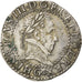FRANCE, Demi Franc, 1587, Poitiers, AU(50-53), Silver, Sombart #4716, 7.13