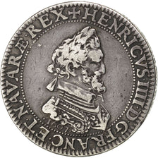 Henri IV, Demi-franc, Piéfort de poids quadruple, 1607, Paris, Ciani 1546