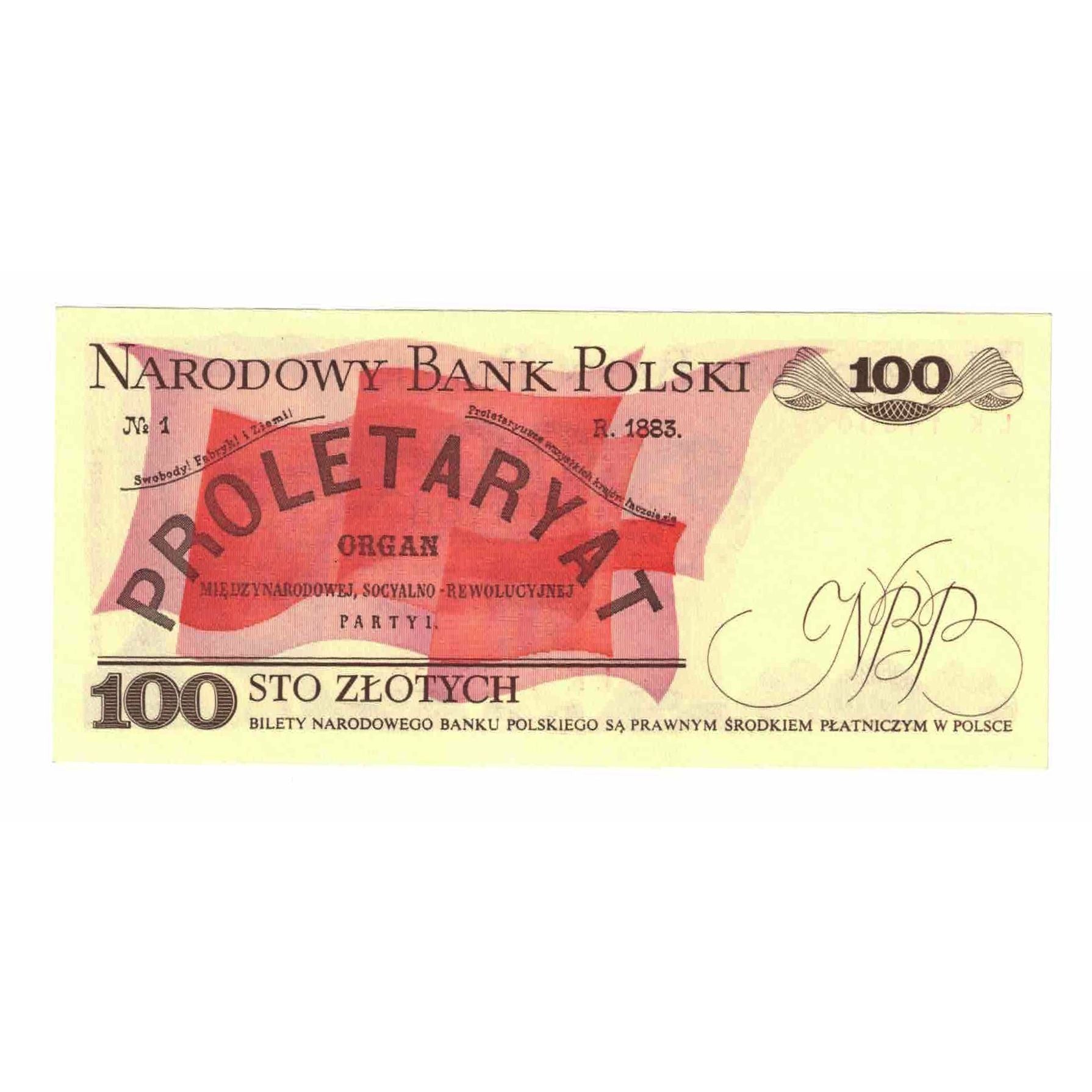Banknote, Poland, 100 Zlotych, 1982, 1982-06-01, KM:143d, UNC(65-70)