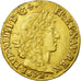 Moneta, Francia, Louis XIV,Louis d'or au buste juvénile,tête laurée,1672 Bayonne