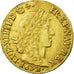 Coin, France, Louis XIV, Louis d'or au buste juvénile, tête laurée, 1672 Bayonne