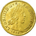 Coin, France, Louis XIV, Louis d'or à la mèche longue, 1653 Montpellier
