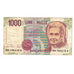 Billete, 1000 Lire, Undated (1991), Italia, KM:114a, BC