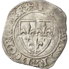 Coin, France, Demi Blanc Guénar, Paris, EF(40-45), Billon, Duplessy:378b