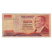Nota, Turquia, 20,000 Lira, 1988-1993, KM:201, VG(8-10)