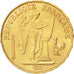 FRANCE, Génie, 20 Francs, 1887, Paris, KM #825, AU(55-58), Gold, Gadoury #1063, 