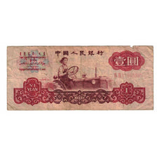 Banknote, China, 1 Yüan, 1960, KM:874a, VG(8-10)