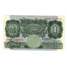 Banknote, Great Britain, 1 Pound, 1949-1955, KM:369b, UNC(60-62)