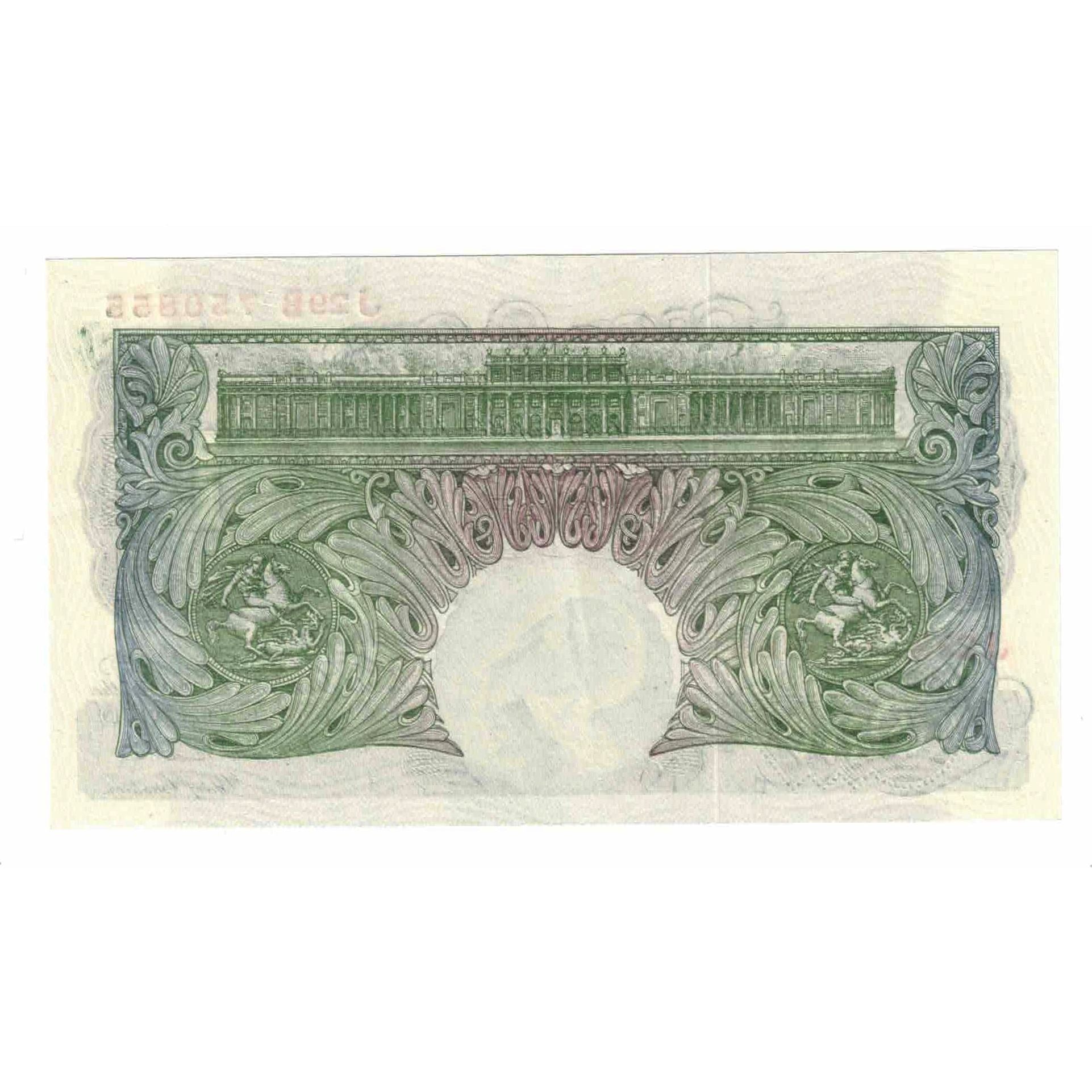 Banknote, Great Britain, 1 Pound, 1949-1955, KM:369b, UNC(60-62)