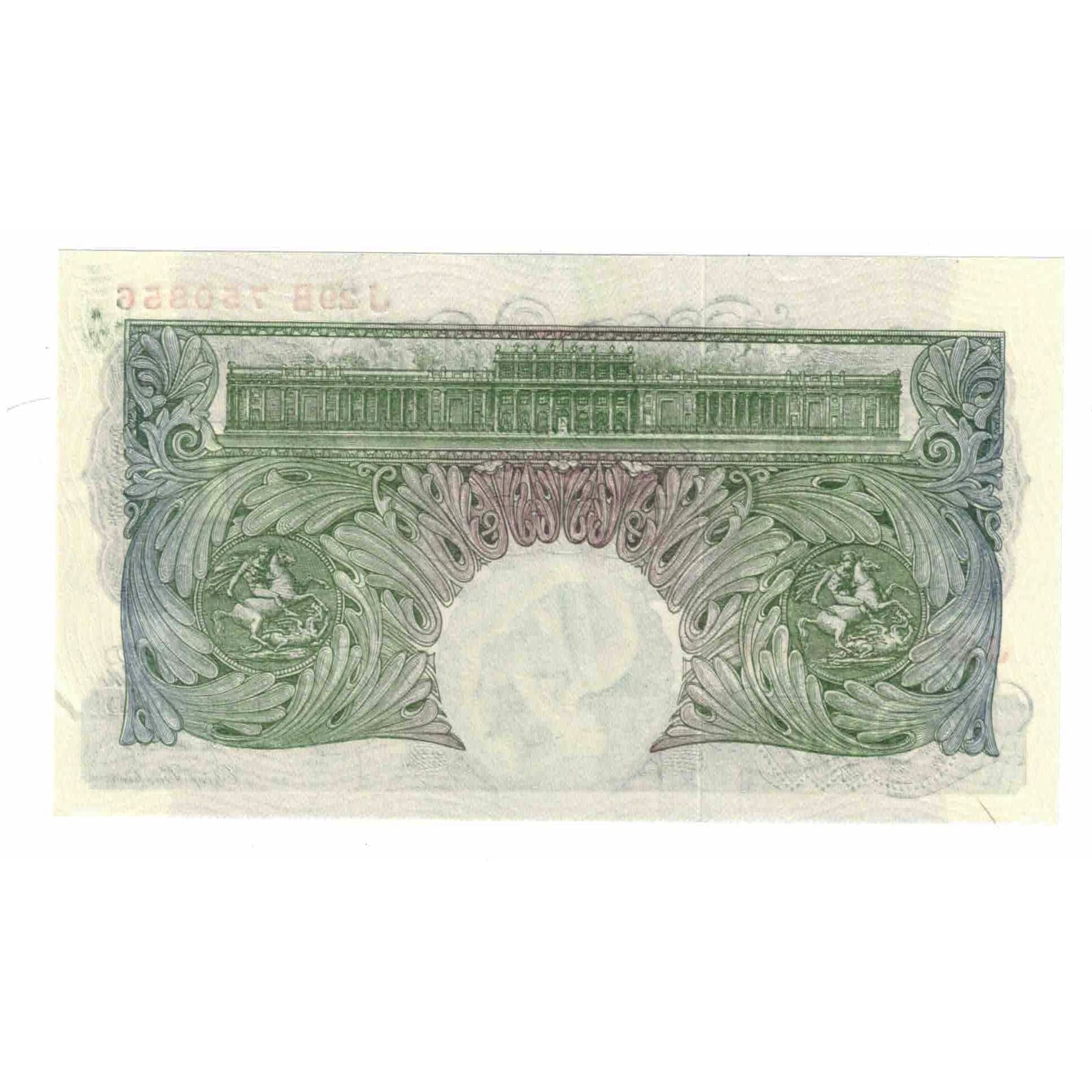 Banknote, Great Britain, 1 Pound, 1949-1955, KM:369b, UNC(65-70)