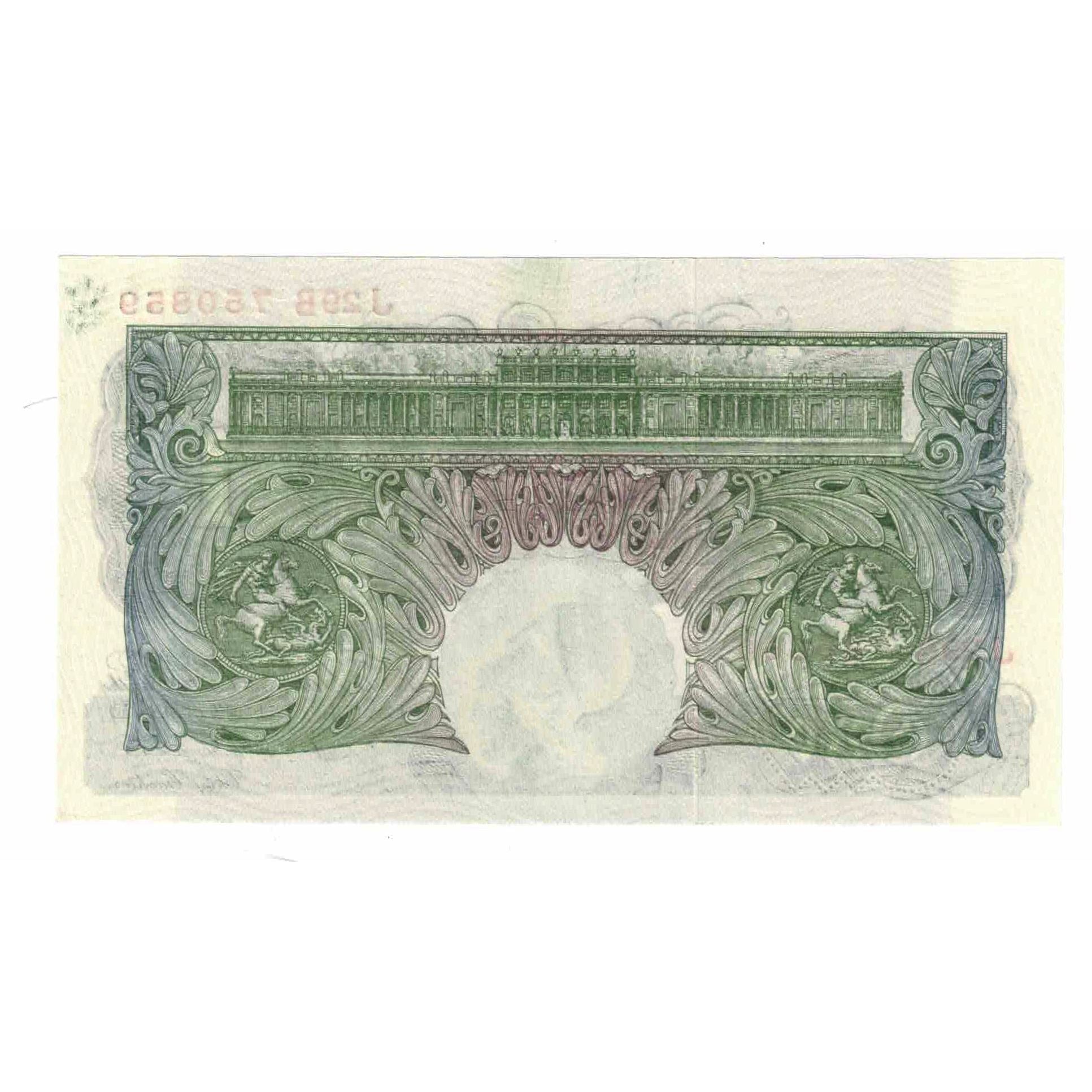 Banknote, Great Britain, 1 Pound, 1949-1955, KM:369b, UNC(60-62)