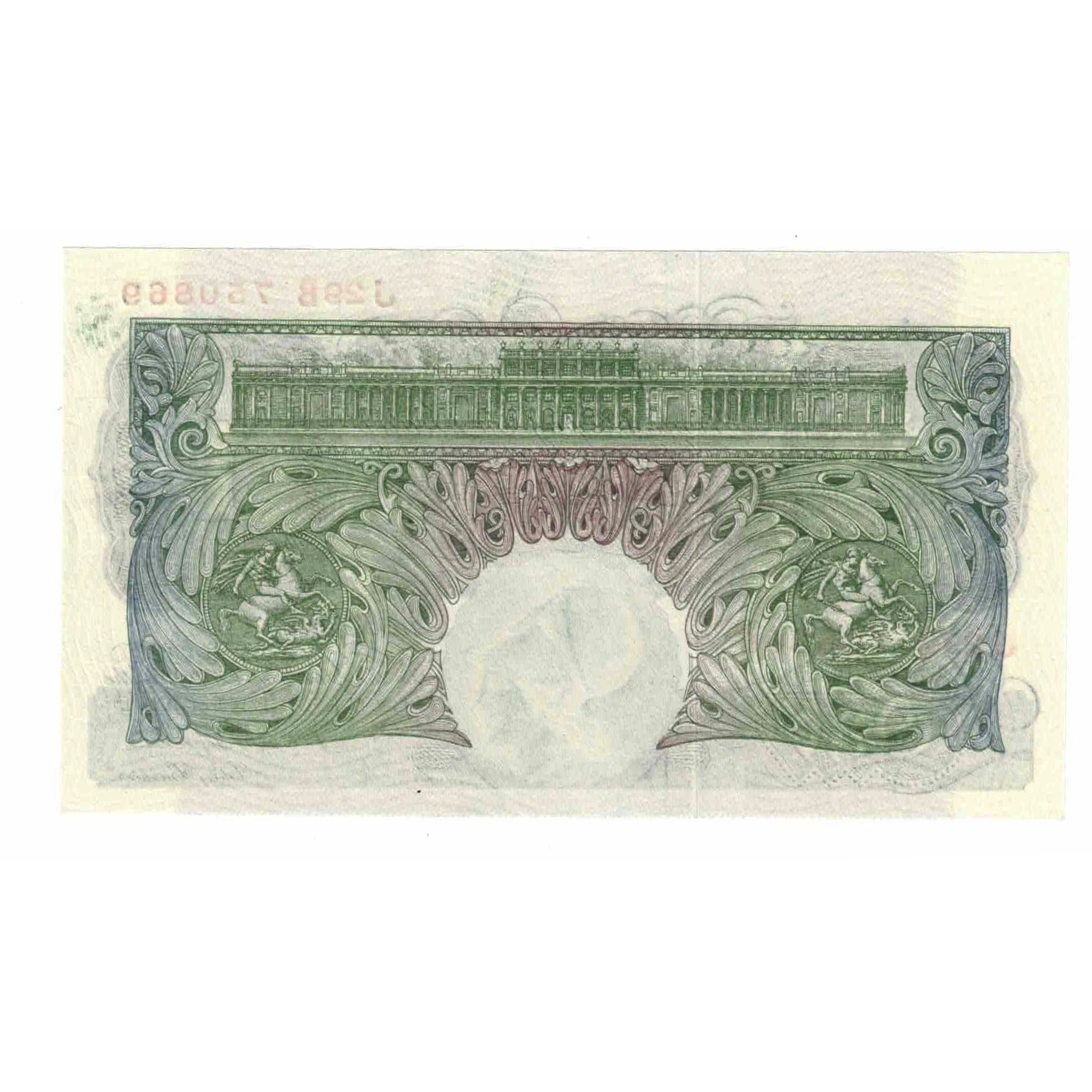 Banknote, Great Britain, 1 Pound, 1949-1955, KM:369b, UNC(65-70)