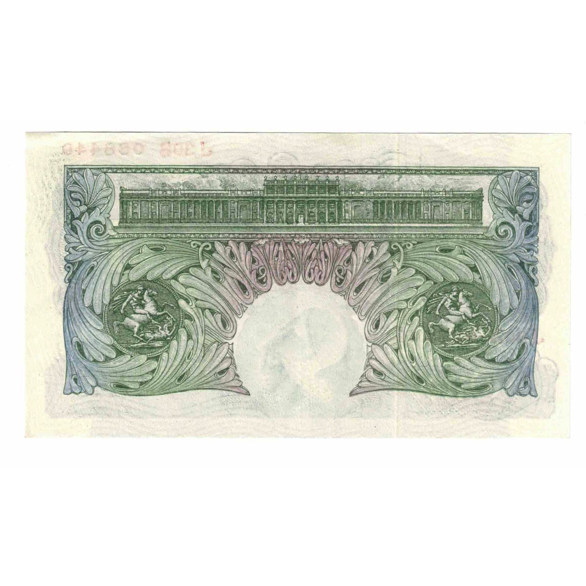 Banknote, Great Britain, 1 Pound, 1949-1955, KM:369b, AU(55-58)